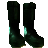 Augmented Biomech Armor Boots