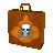 Halloween Candy Bag: Skull and Bones